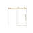 Frameless Single sliding shower door-121381983