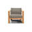 Sonoma 4 Piece Teak Sofa Seating Group with Sunbrella Cushions-1700585743