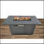 Table de foyer d'extérieur en acier au propane / gaz naturel avec couvercle-113988203-113988205