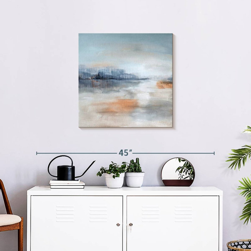Aqua Terra, 24" H x 24" W