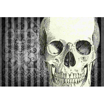 Skull - Wrapped Canvas Print