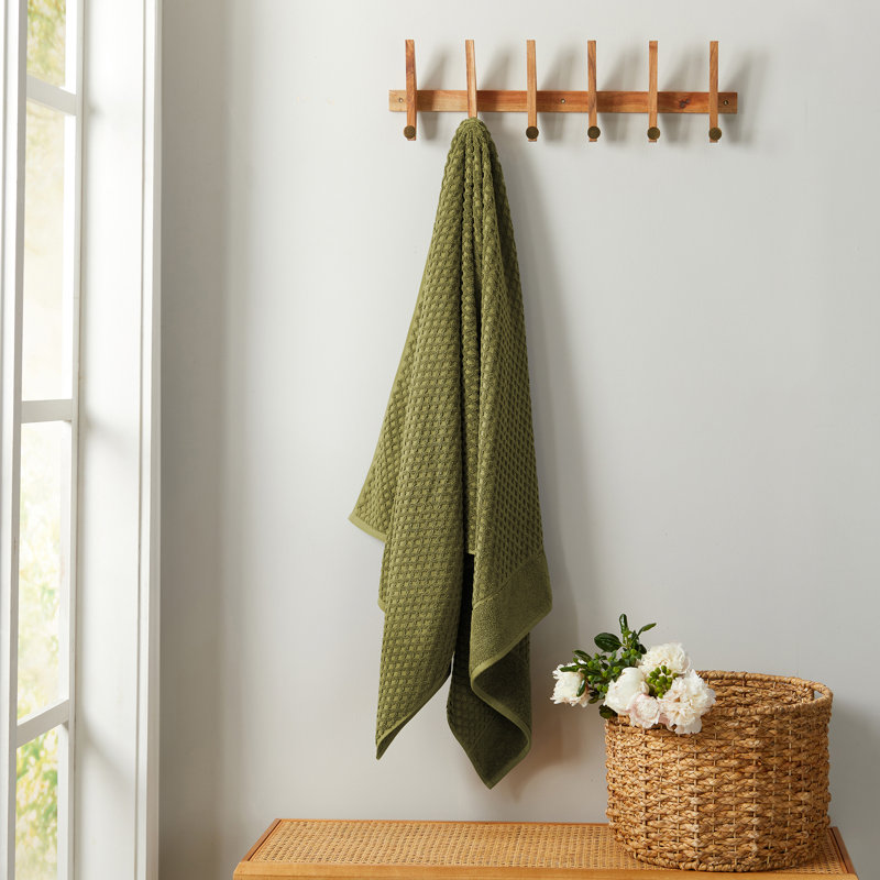 100% coton ultra doux et absorbant, Olive, Bath Sheets - 2 Pack