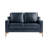 Turner 55.5" Square Arm Faux Leather Loveseat-97673893