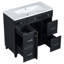 Ensemble de meuble-lavabo avec lavabo 36 po, lavabo simple, meuble-lavabo avec porte à fermeture douce et tiroir 36 po
