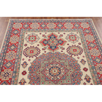 Handmade Kazak Oriental Rug 5