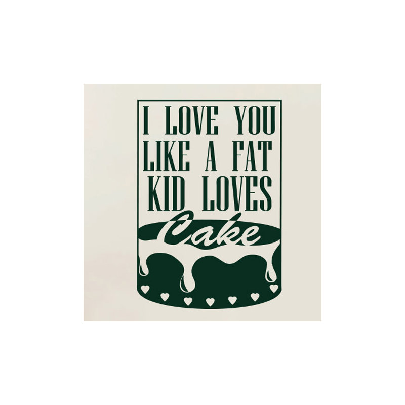 Non-Wall Damaging Wall Decal, Dark Green, Large