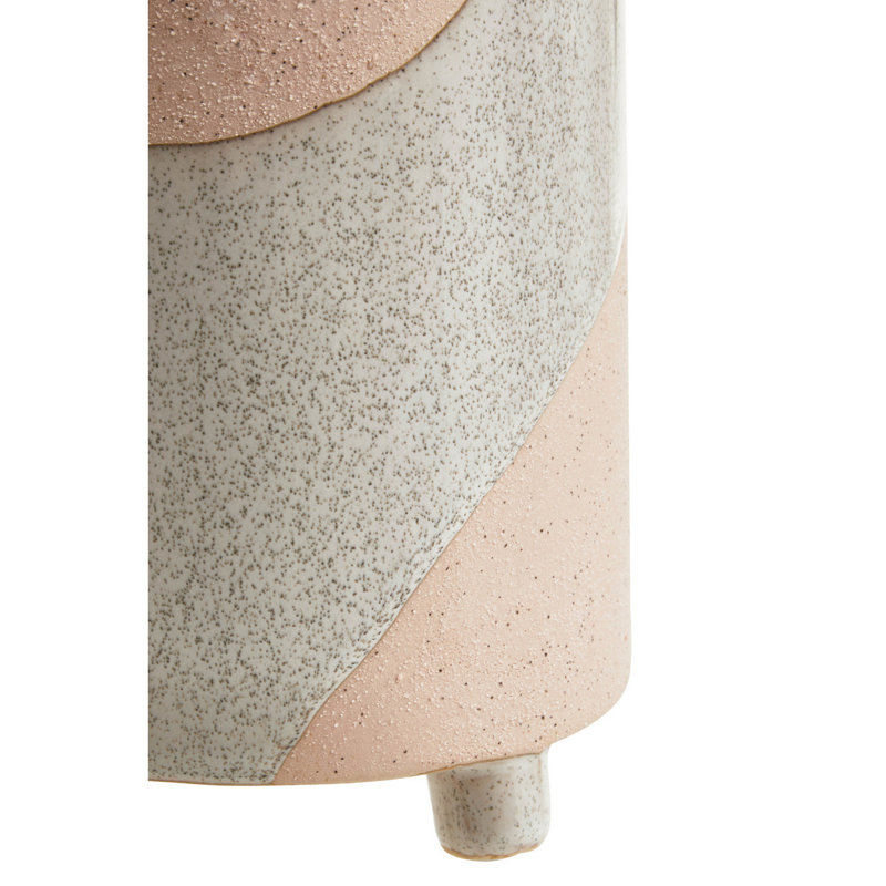 Aquina Earthenware Table Vase, 30cm H x 13cm W x 13cm D