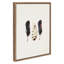 «Just Three Feathers» par Maja Mitrovic de Makes My Day Happy, reproduction d'art sur toile encadrée