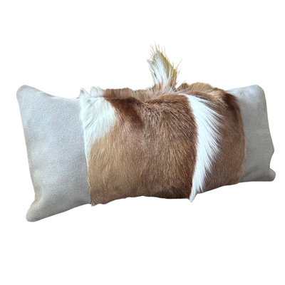 21X9" Springbok Grey Suede Pillowcase