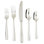 Lucca 5 Piece Stainless Steel Flatware Set, Service for 1
