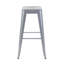 30 Inch Counter Height Stool, Set of 2 Backless Metal Bar Stools, Non-Stackable-131584416-131584417