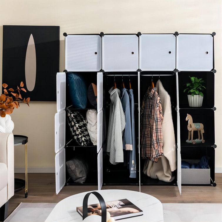 Rebrilliant Kaiyonna 78.74'' Closet System & Reviews