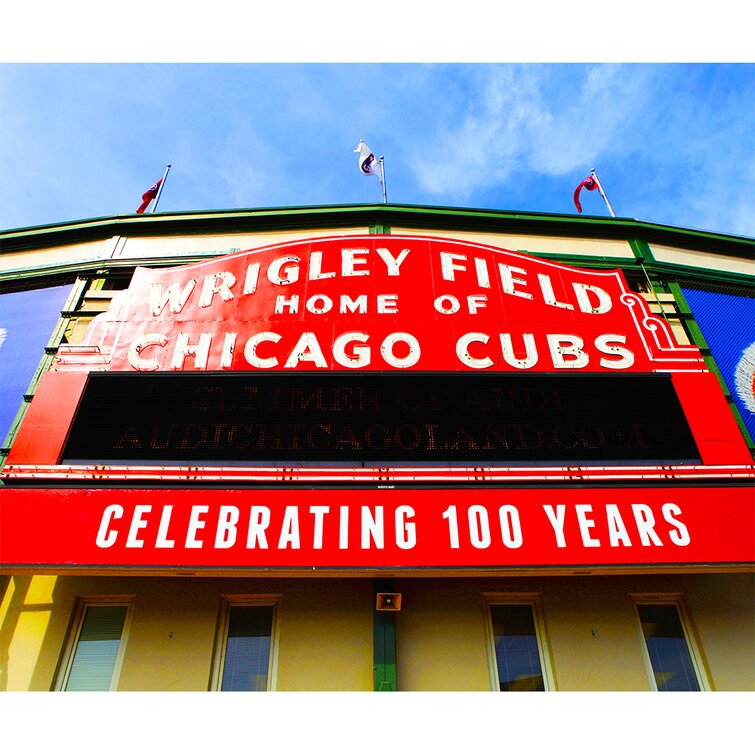 Wrigley Field Photo Print Wrigley Field Ivy Wall Chicago 