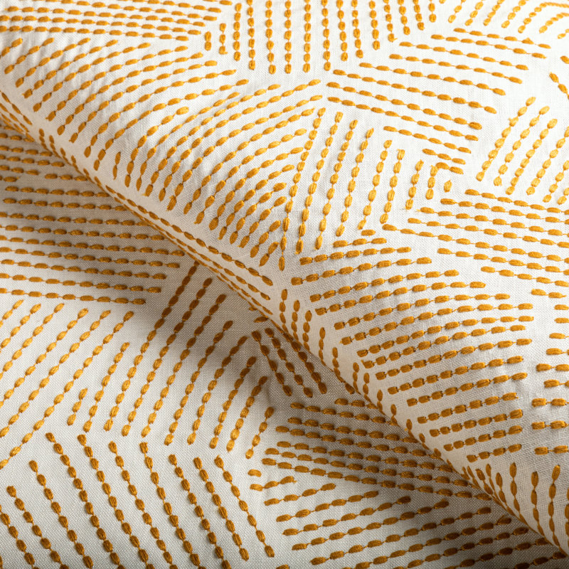 Rhapsody Chord Embroidery Fabric, Gold