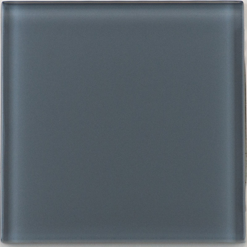 Torch Song 4'' W x 4'' L Glass Singular Tile, Haze