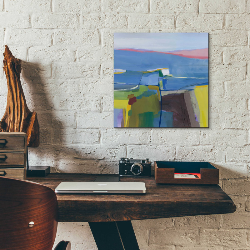 «Hill Side» par Jo Maye, H 12 po x l 12 po x P 0,13 po