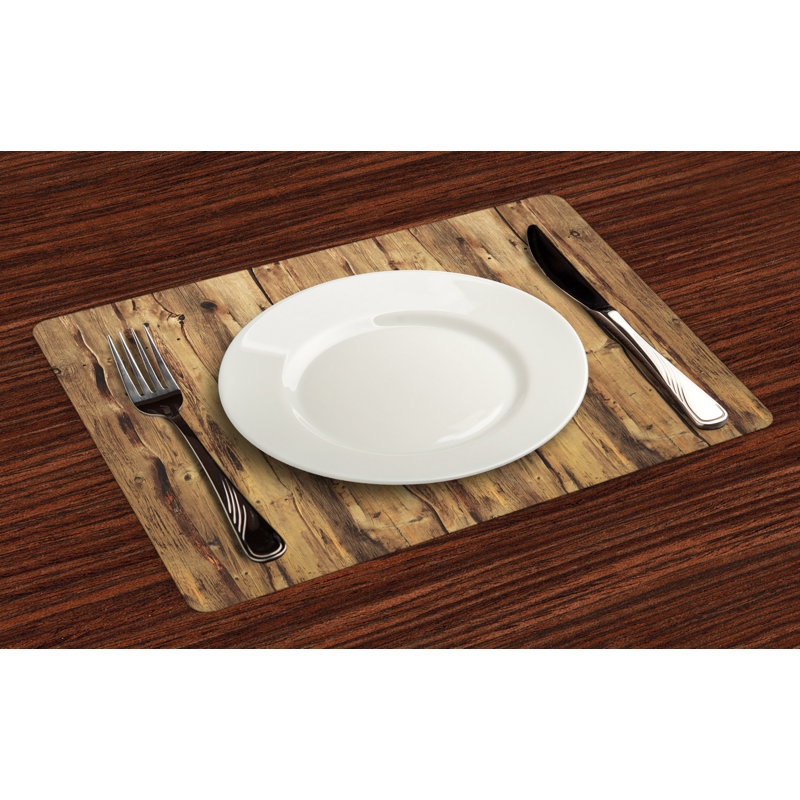 Polyester Abstract Rectangle Placemat