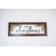 «Merry Christmas Sign Evergreen Winter», art encadré-1575844498