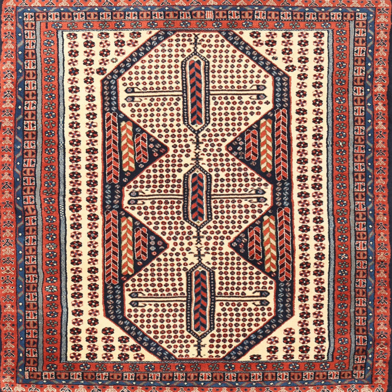 Oriental Indoor Rug, Square 8'