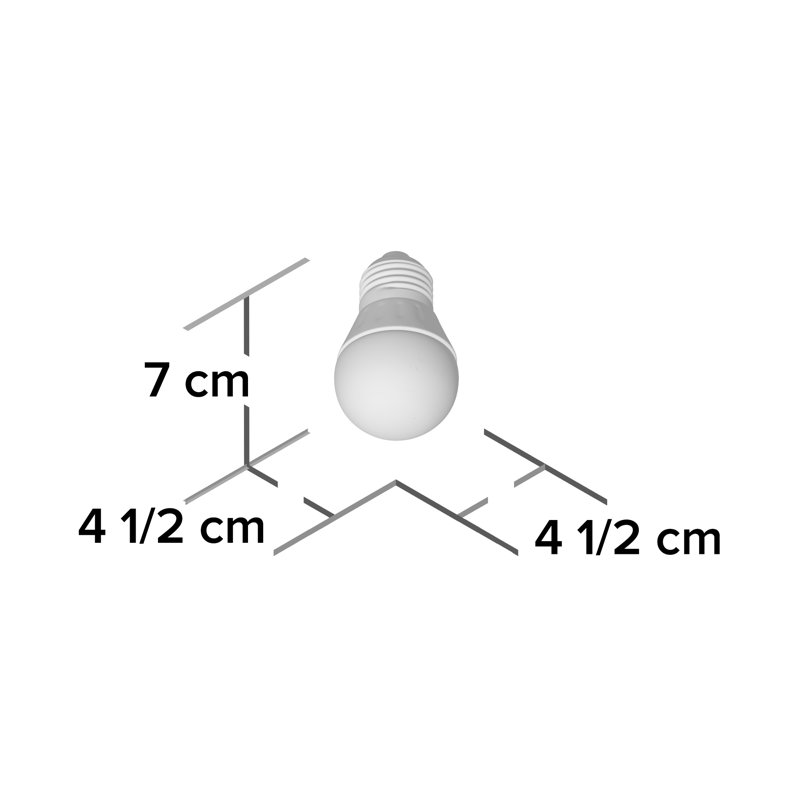 Keiko 4W E27 LED Light Bulb, Cool