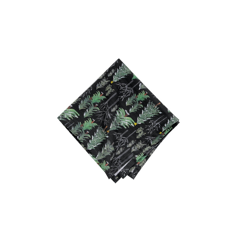 Serviette en coton 18 po Steinberg Christmas Tree Memories