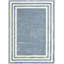  Tapis bleu ivoire à poils longs 5 pi 3 po x 7 pi 3 po Pacific-132200696-132200699