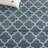 Shealin Machine Washable Performance Geometric Rug-884280057