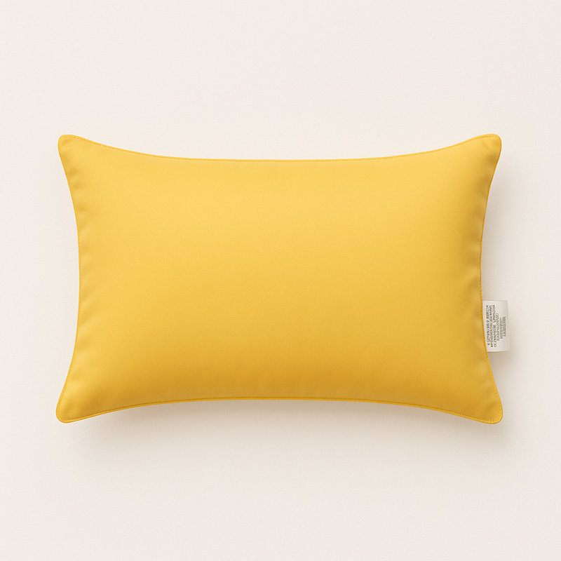 Rosemary Outdoor Pillow Cover and Insert, Sunshine, 14" H x 20" W x 5" D