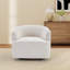 Fauteuil demi-tonneau pivotant en tissu 29 po-1669725394
