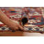 Tapis traditionnel géométrique kilim 5 x 8