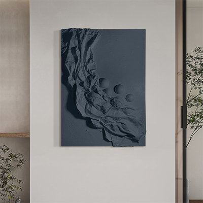 Art mural Mid-Century moderne en toile pour salon