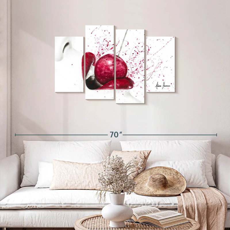 Petite cerise douce de Navette, H 27 po x l 43 po