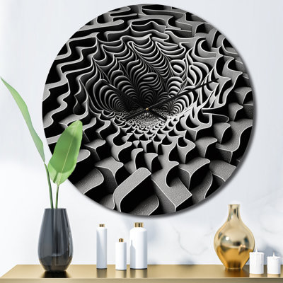 Horloge murale «Through the Rabbit Hole»