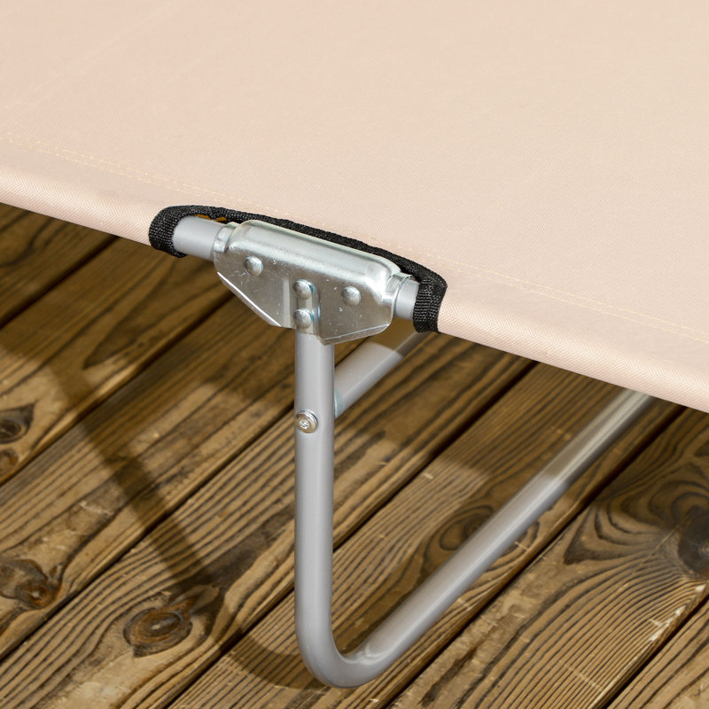 Outdoor Lounge Chair, Beige