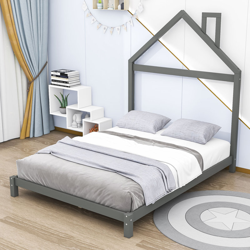 Lit standard Loree , Simple, Gris