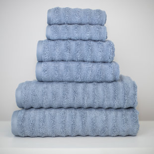 Ensemble de serviettes 6 pièces 100 % coton Spa