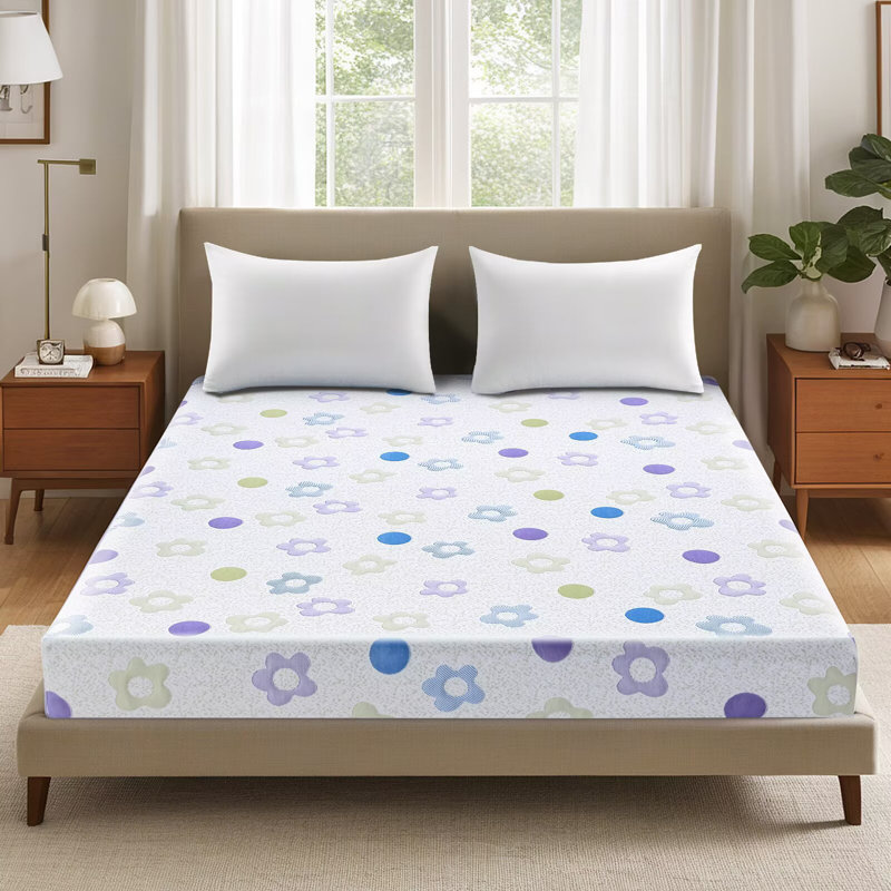 Medium-Firm Gel Memory Foam Mattress, 6", Queen