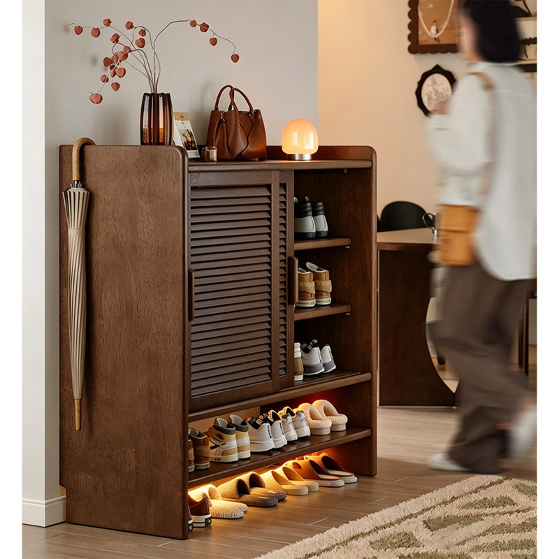 Étagère de rangement à chaussures ouverte pour chaussures, 39.4"H x  39.4"W x  13.8"D