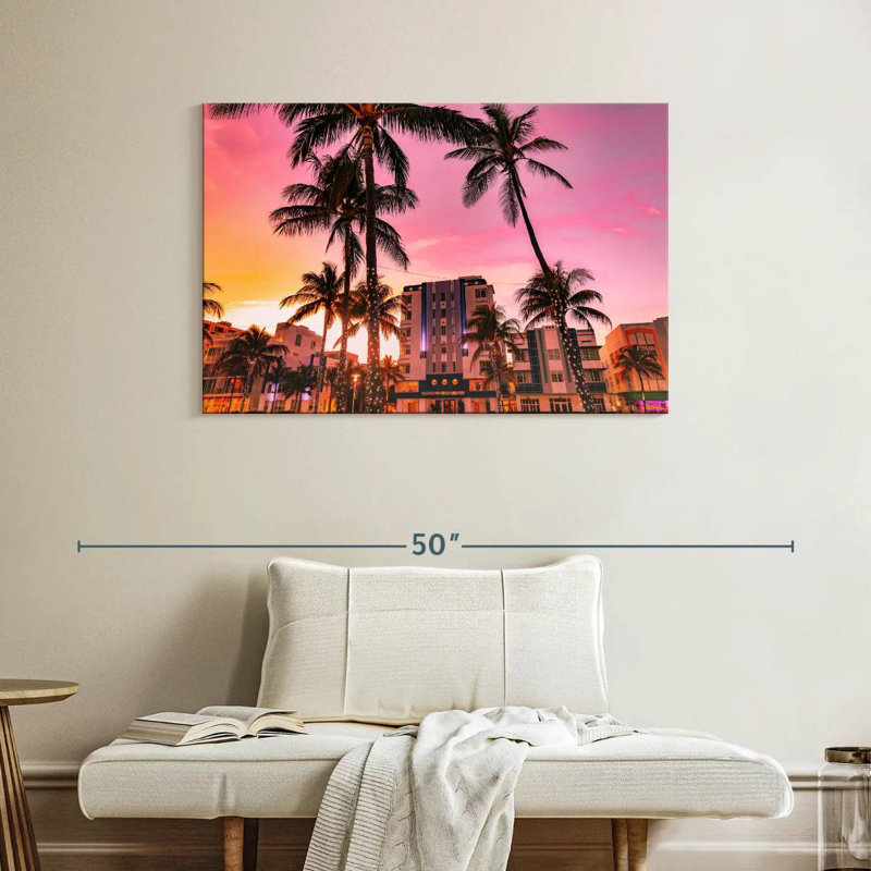 Ravi Miami Beach Waterfront, H 26 po x l 39 po
