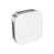 Brushed Nickel/White