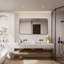 Miroir de salle de bain mural Cozy Design-102799396-102799398-102799395