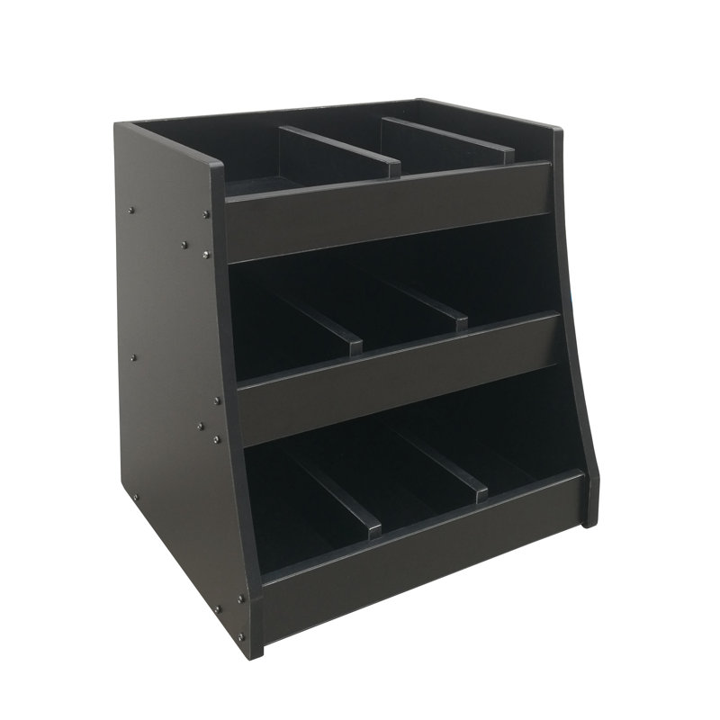 Support et distributeur de condiments en plastique FixtureDisplays