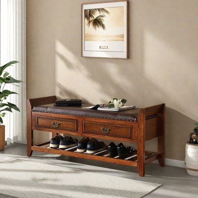 Banc de rangement pour chaussures 31,5 po