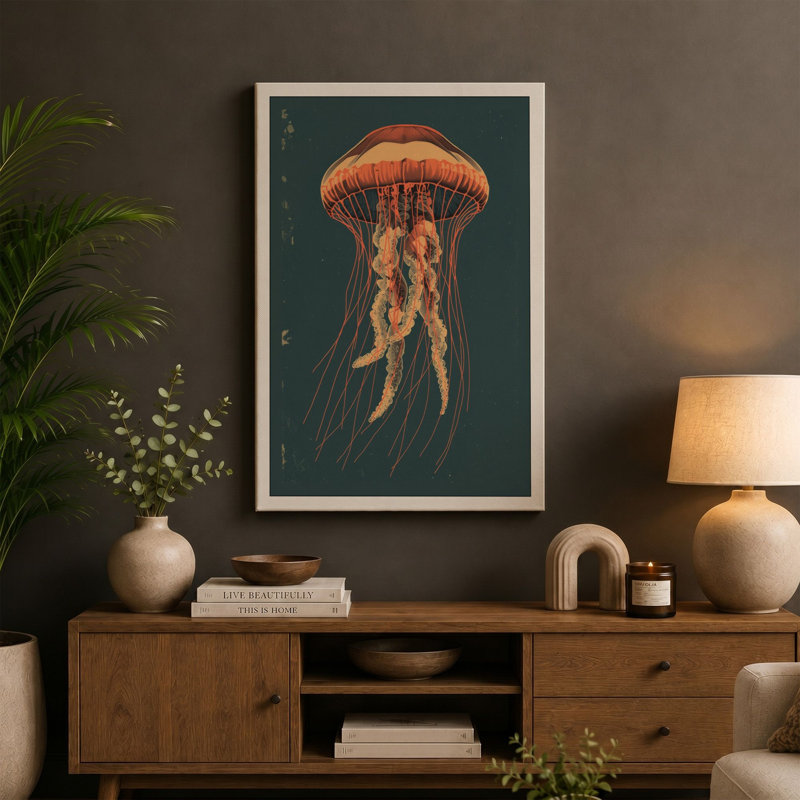 Print, 24x16 - 61.0 x 40.6 cm, Terracotta Border