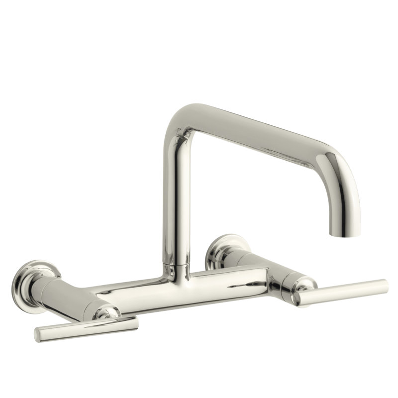 Purist® Bridge Faucet, Vibrant Polished Nickel