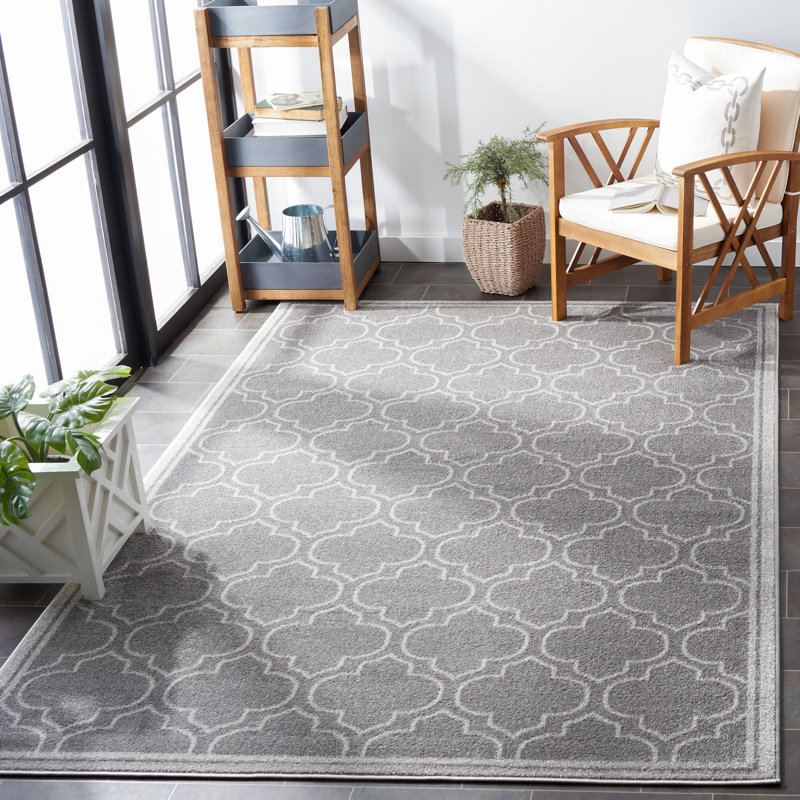 Tapis géométrique Amherst Performance, Rectangle de 5 pi x 8 pi
