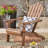 Weather- Chair - Wood Construction For Poolside Dark Brown, Made From Solid