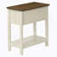 Table d'appoint, bout, table d'appoint, 2 niveaux, étroit, chambre à coucher, lampe, tiroir de rangement-152346499