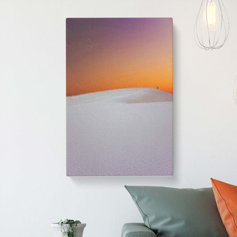 Alone in the Desert - Wrapped Canvas, 76cm H x 50cm W x 3cm D