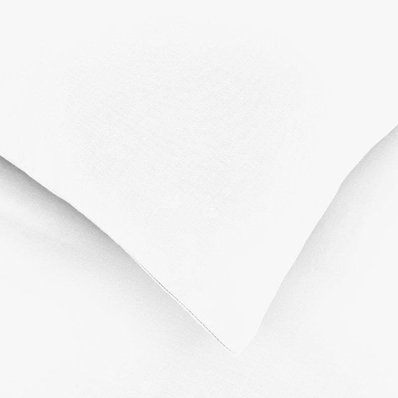 Silentnight Soft Cotton Rich Pillowcase Pair, White